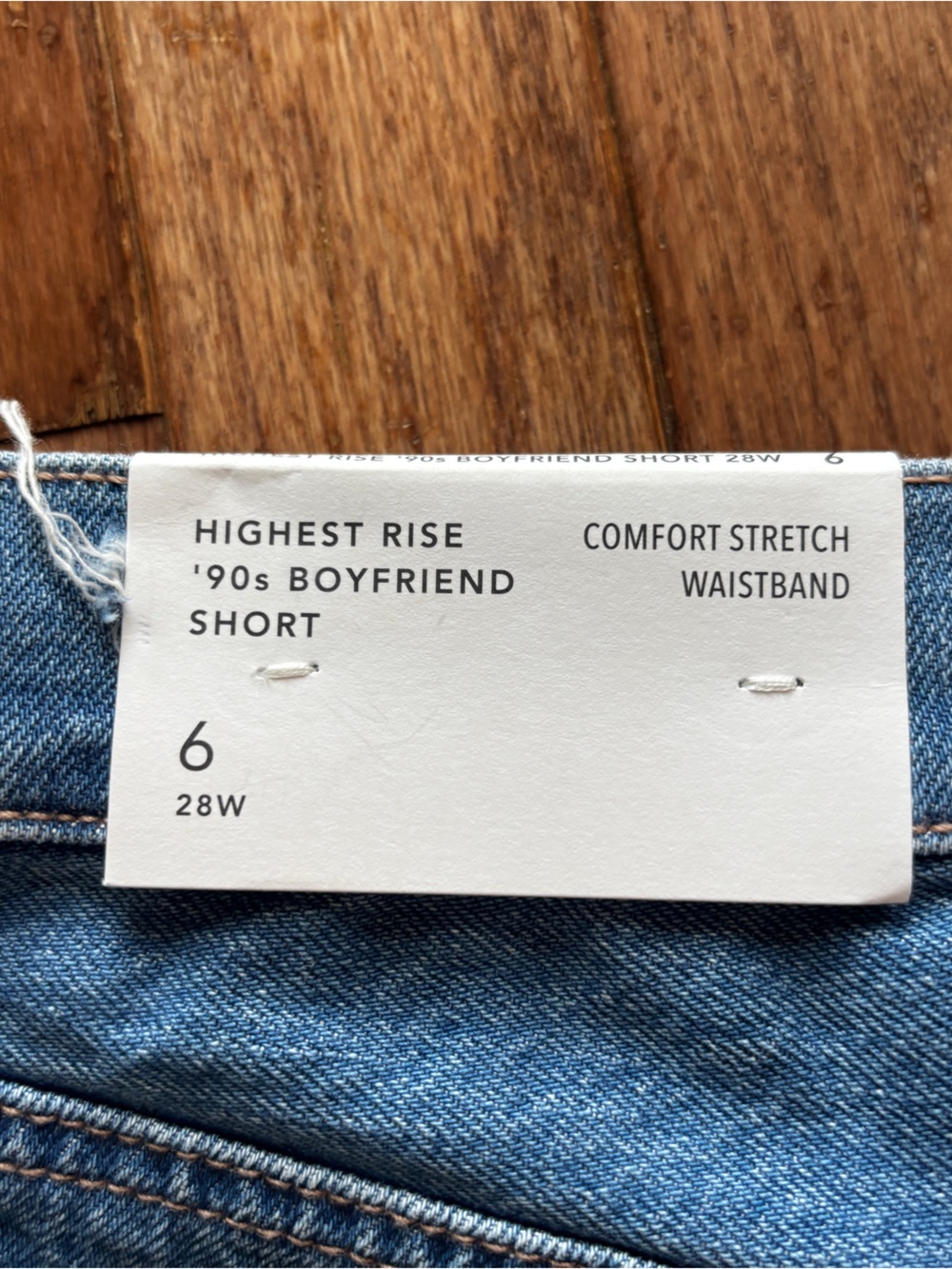 NWT Womens American Eagle Highest Rise '90s Boyfriend Shorts size 6 - Picture 8 of 8